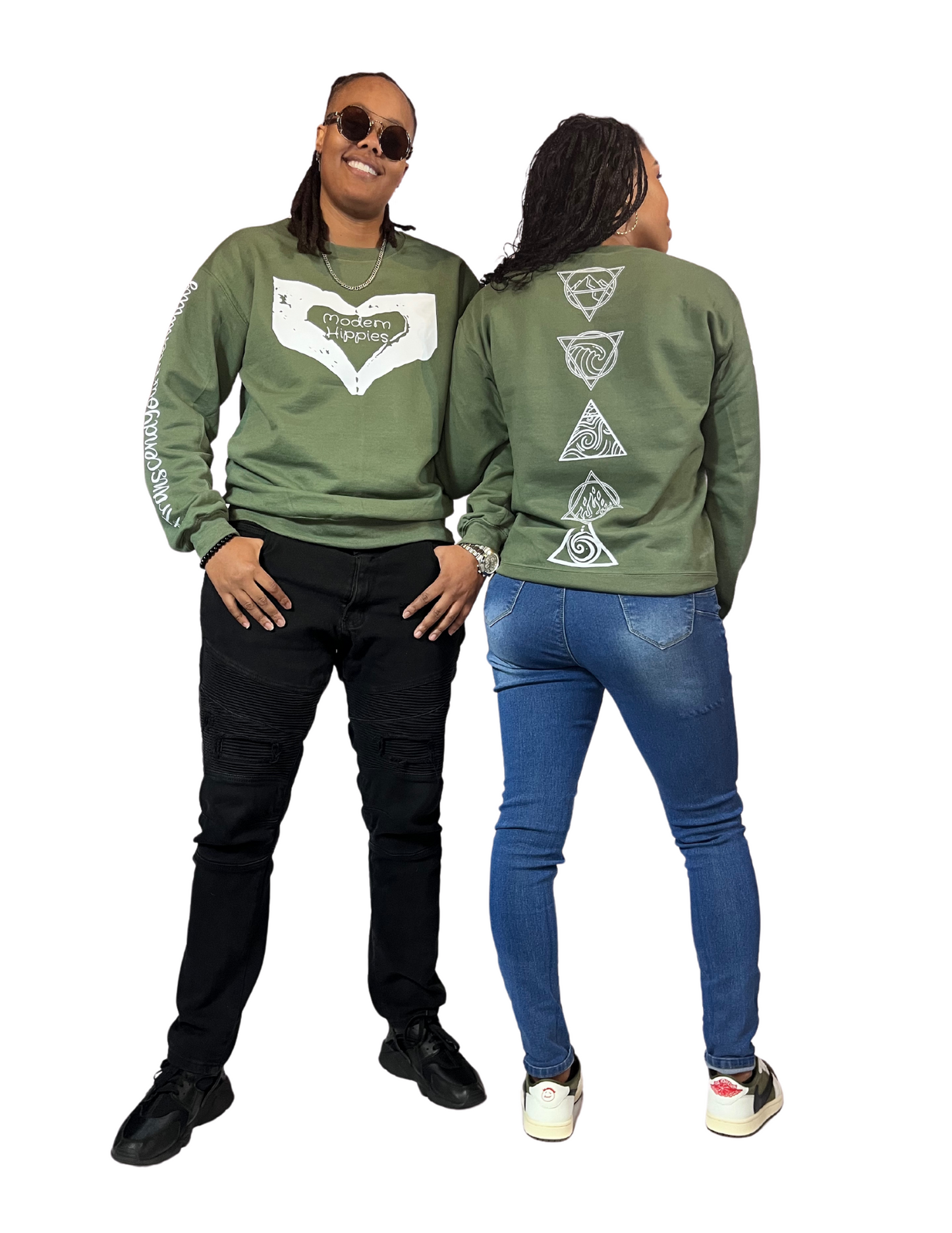 Moss Whispers Unisex Sweatshirt