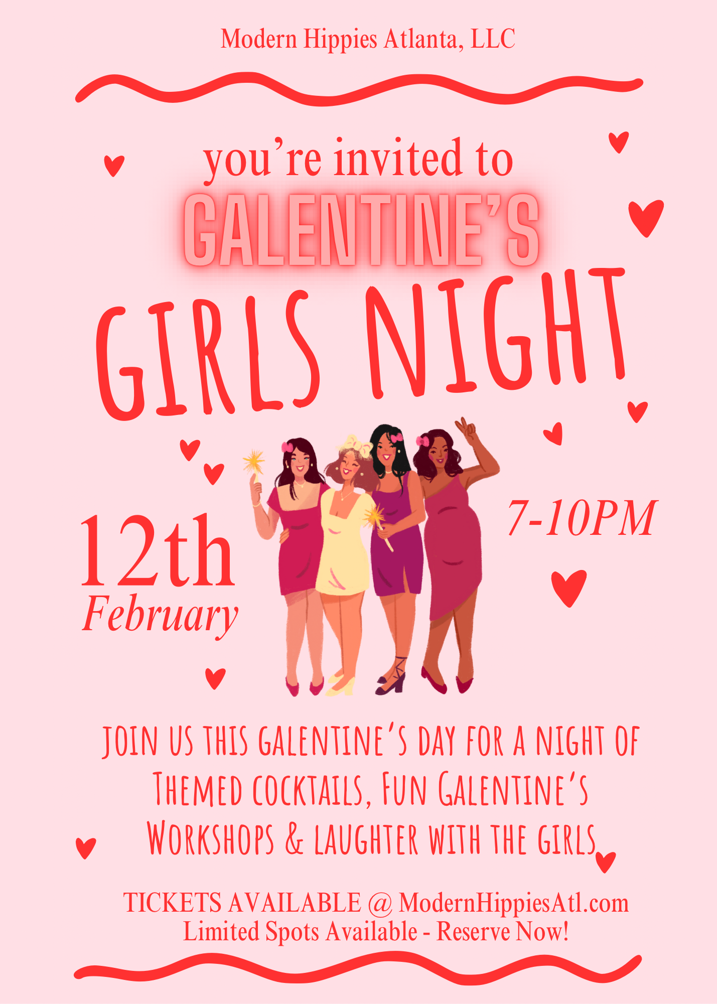 Galentine’s Girls Night